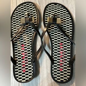Coach Black Sandals